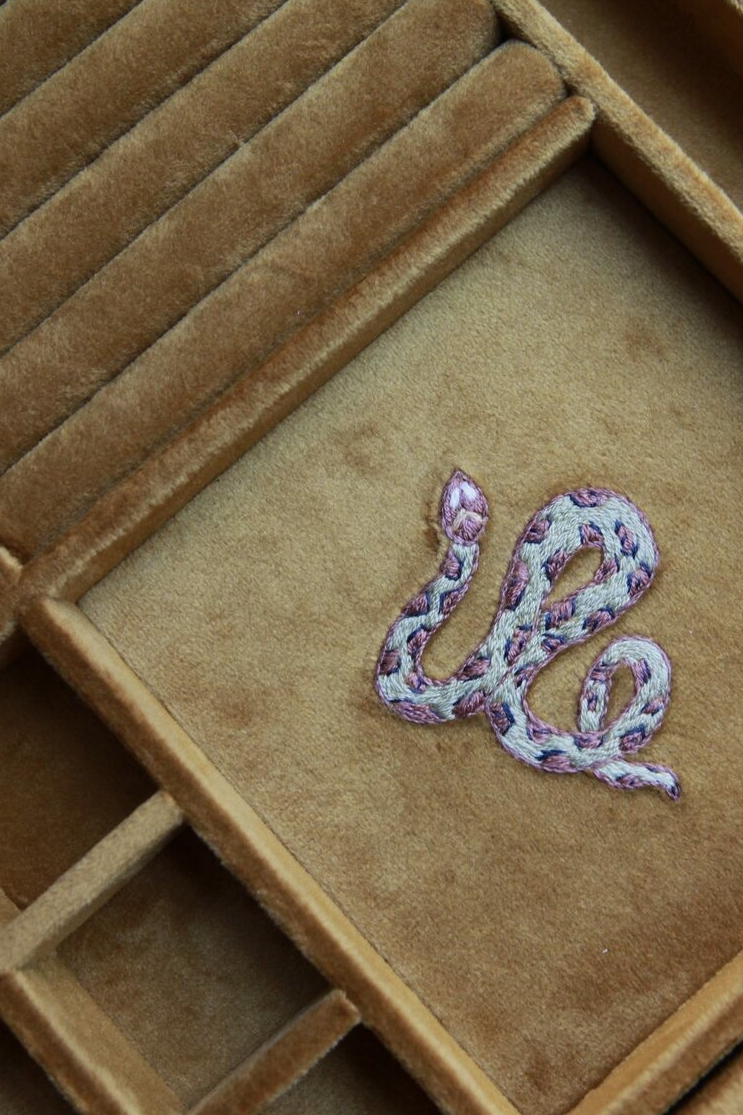 SITIS Шкатулка для украшений Mustard, одноуровневая