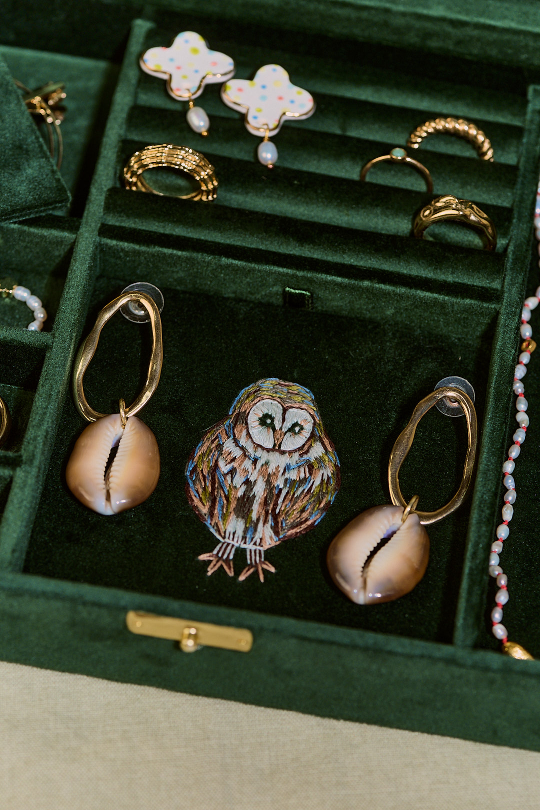 SITIS Шкатулка для украшений Emerald, одноуровневая