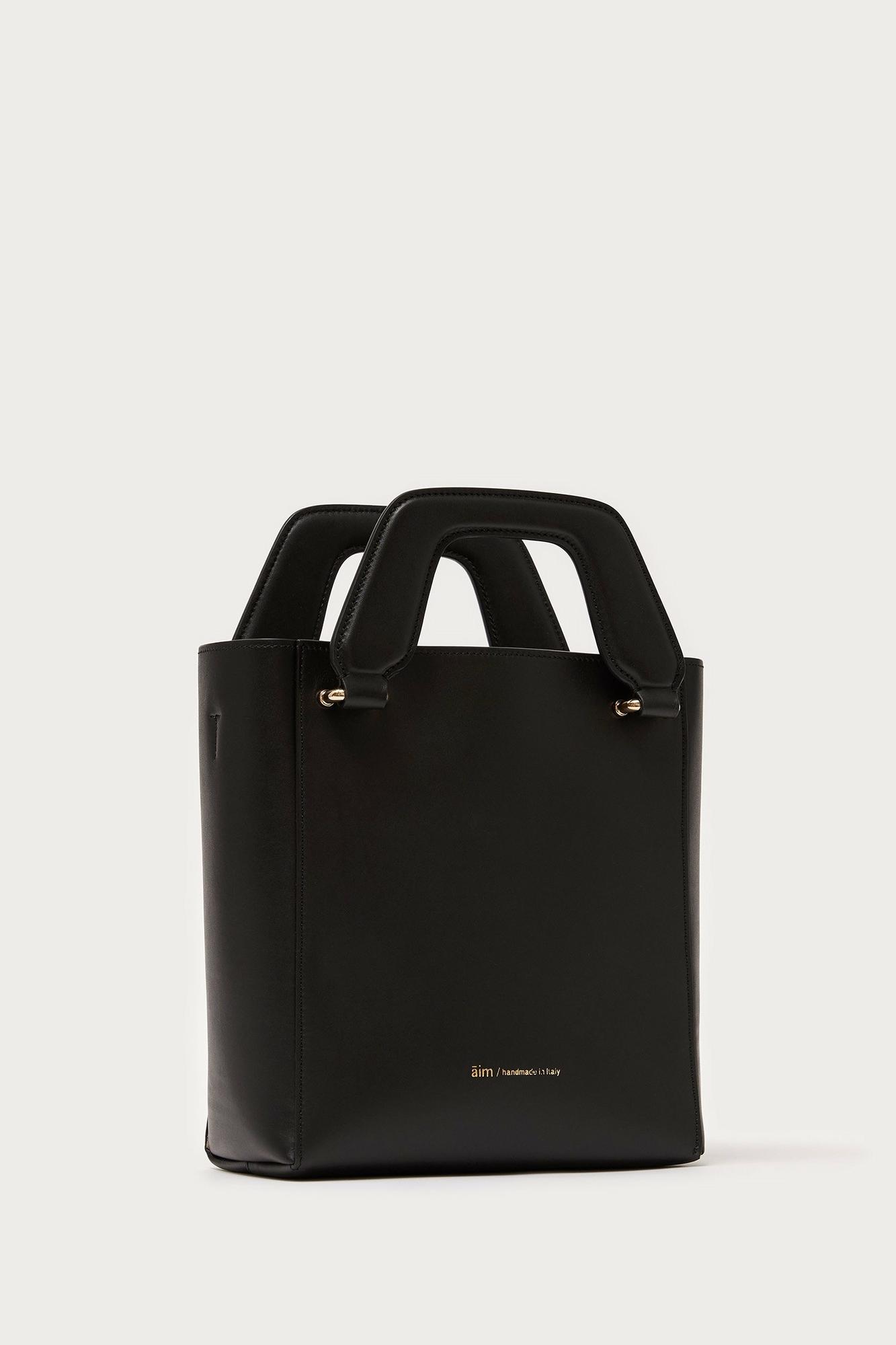 Āim Сумка SOPHIA mini из кожи черного цвета