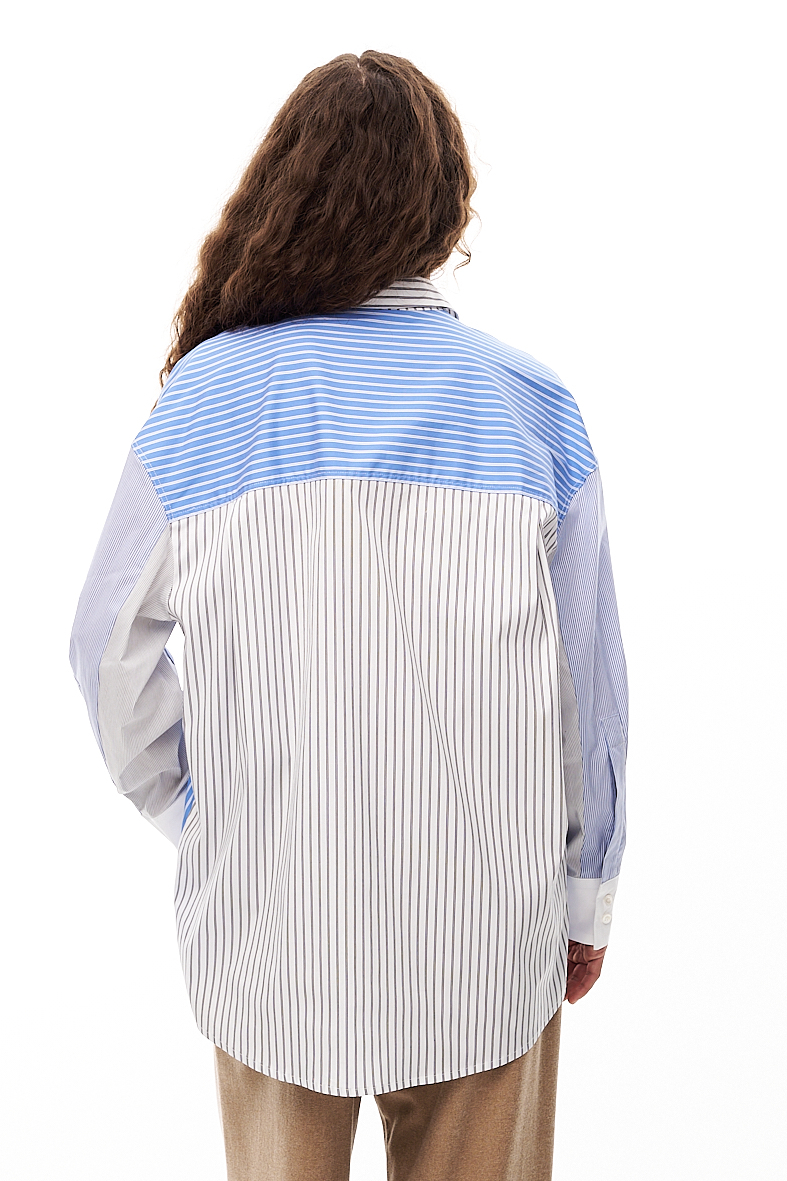 TELA Рубашка из комбинированного хлопка