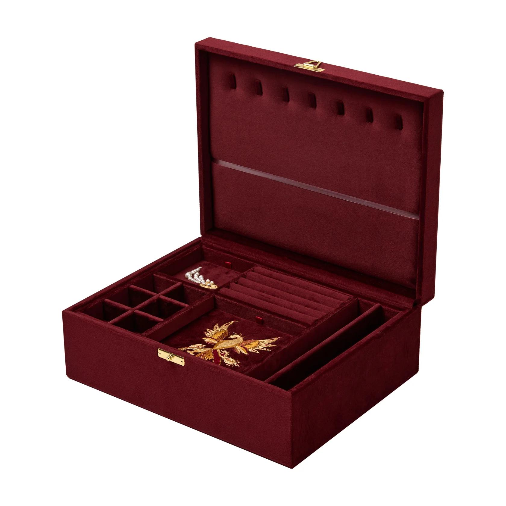 SITIS Шкатулка для украшений Garnet, двухуровневая