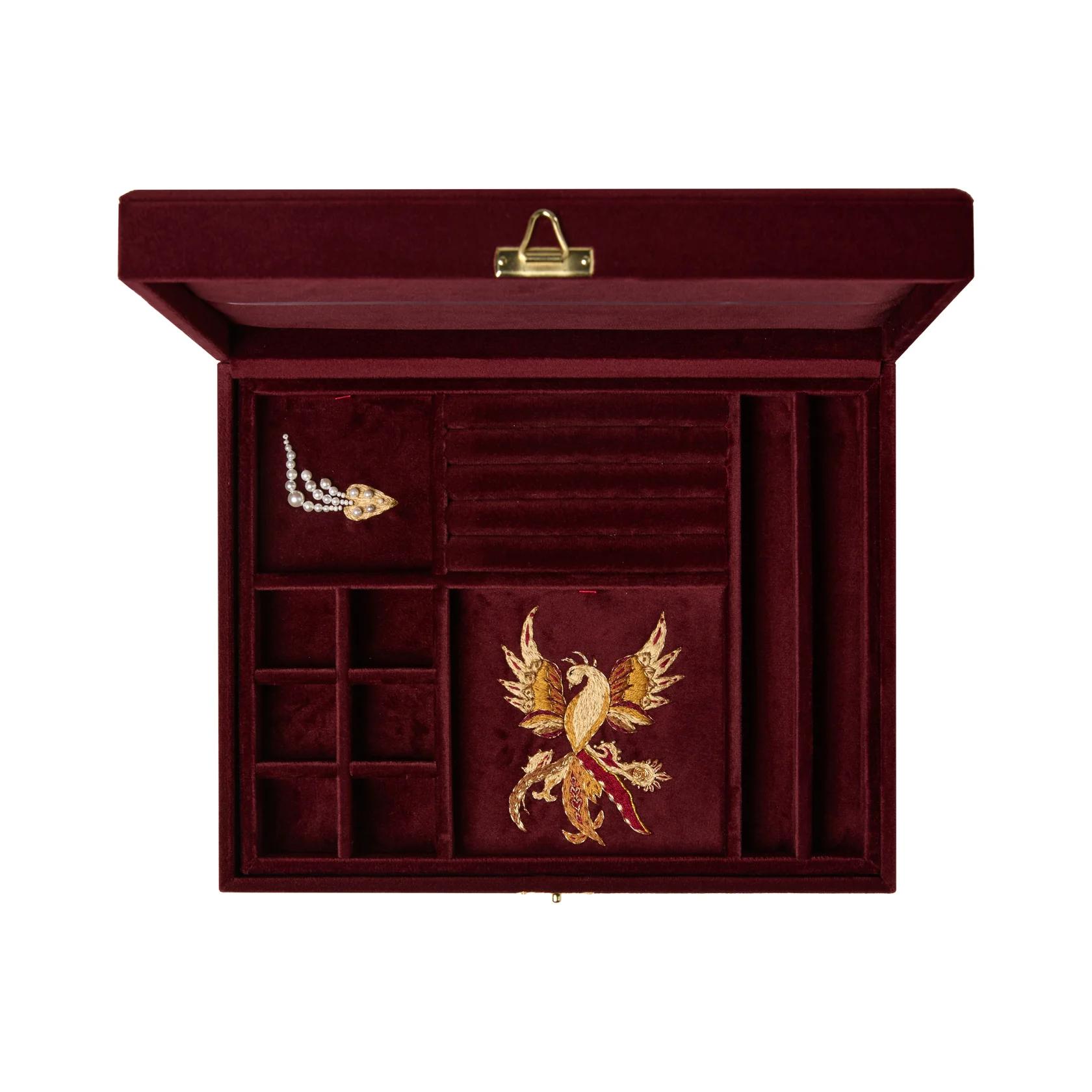 SITIS Шкатулка для украшений Garnet, двухуровневая