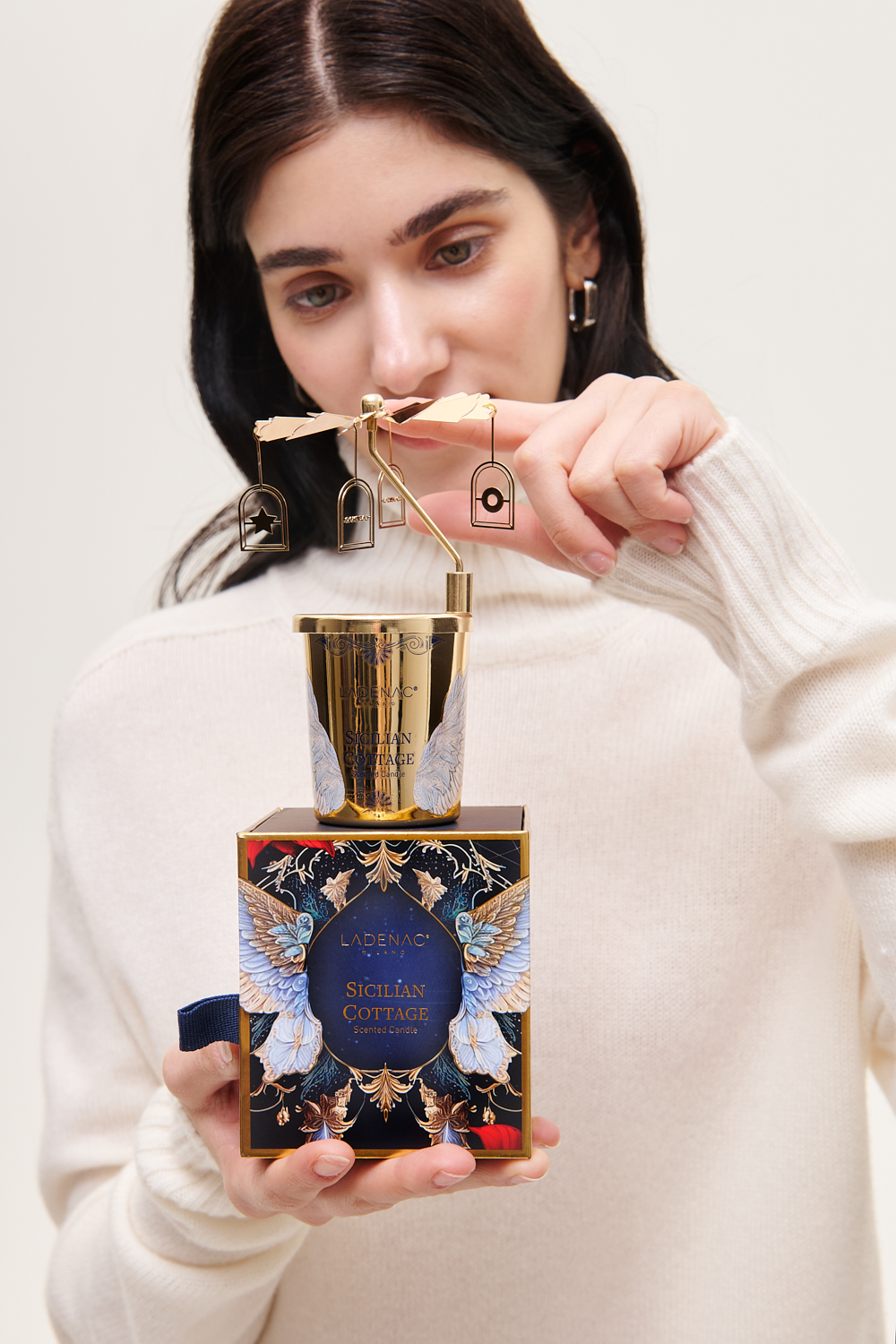 LADENAC Milano  Свеча-карусель Sicilian cottage