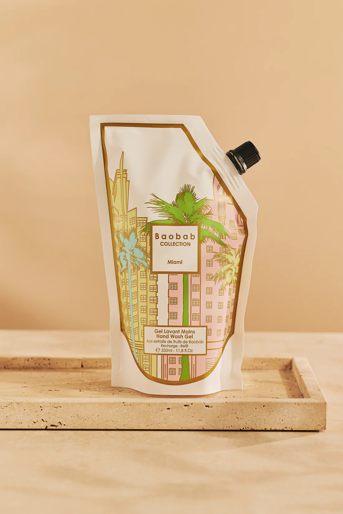 BAOBAB Рефилл, Моющий гель для рук Miami из коллекции Body Wellness: шипр, кедр, мускус