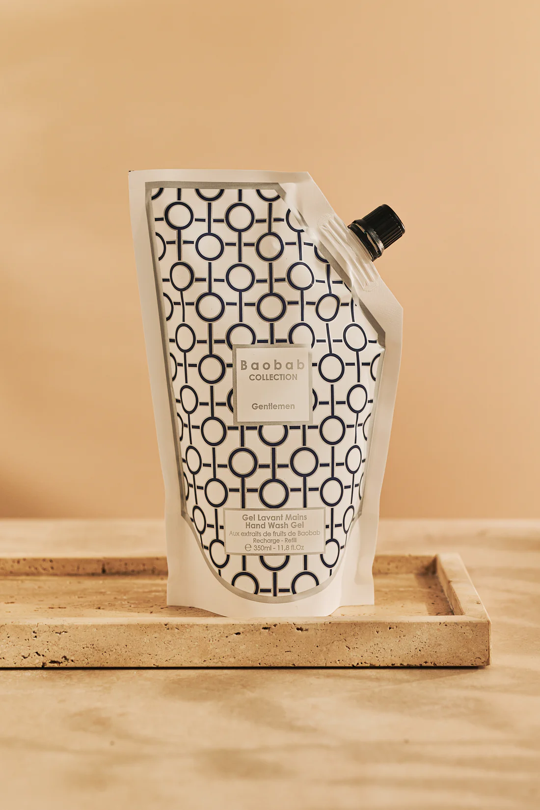 BAOBAB Рефилл, Моющий гель для рук Gentlemen из коллекции Body Wellness: ром, шафран