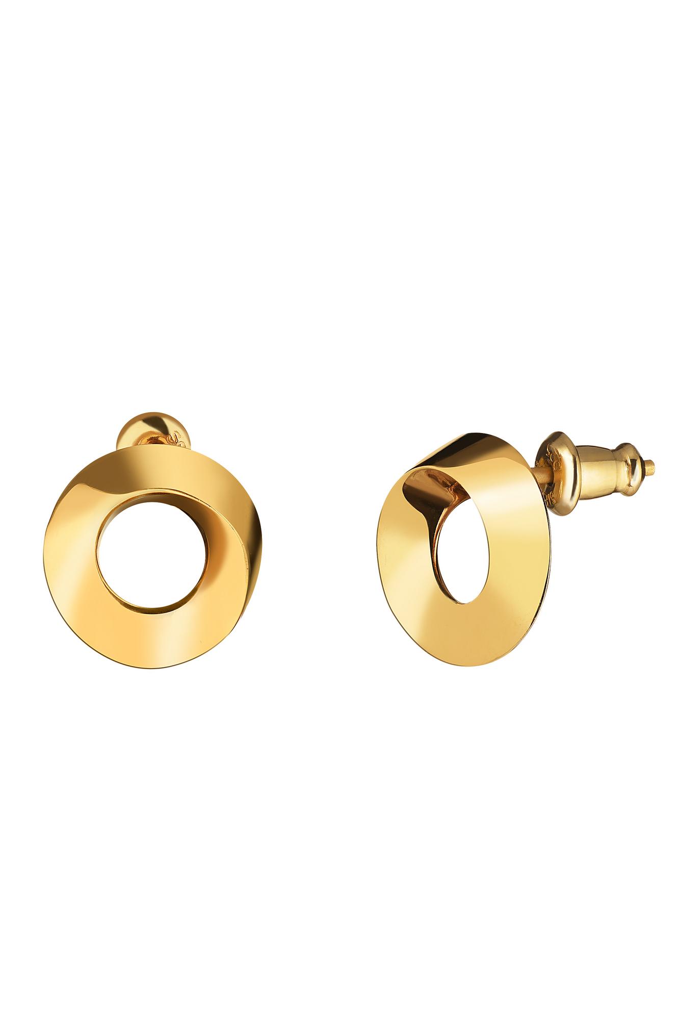 GEOMETRY Серьги Loop Gold