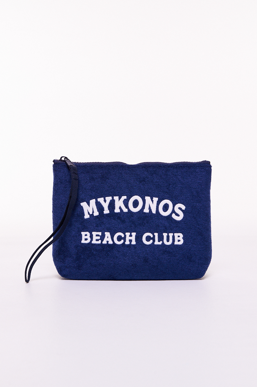 MC2 Saint Barth Косметичка из махрового хлопка с принтом Mykonos