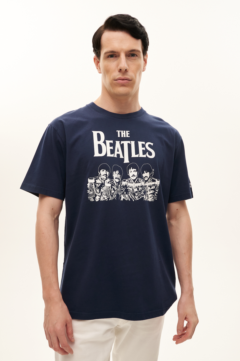 MC2 SAINT BARTH Футболка из плотного хлопка BEATLES