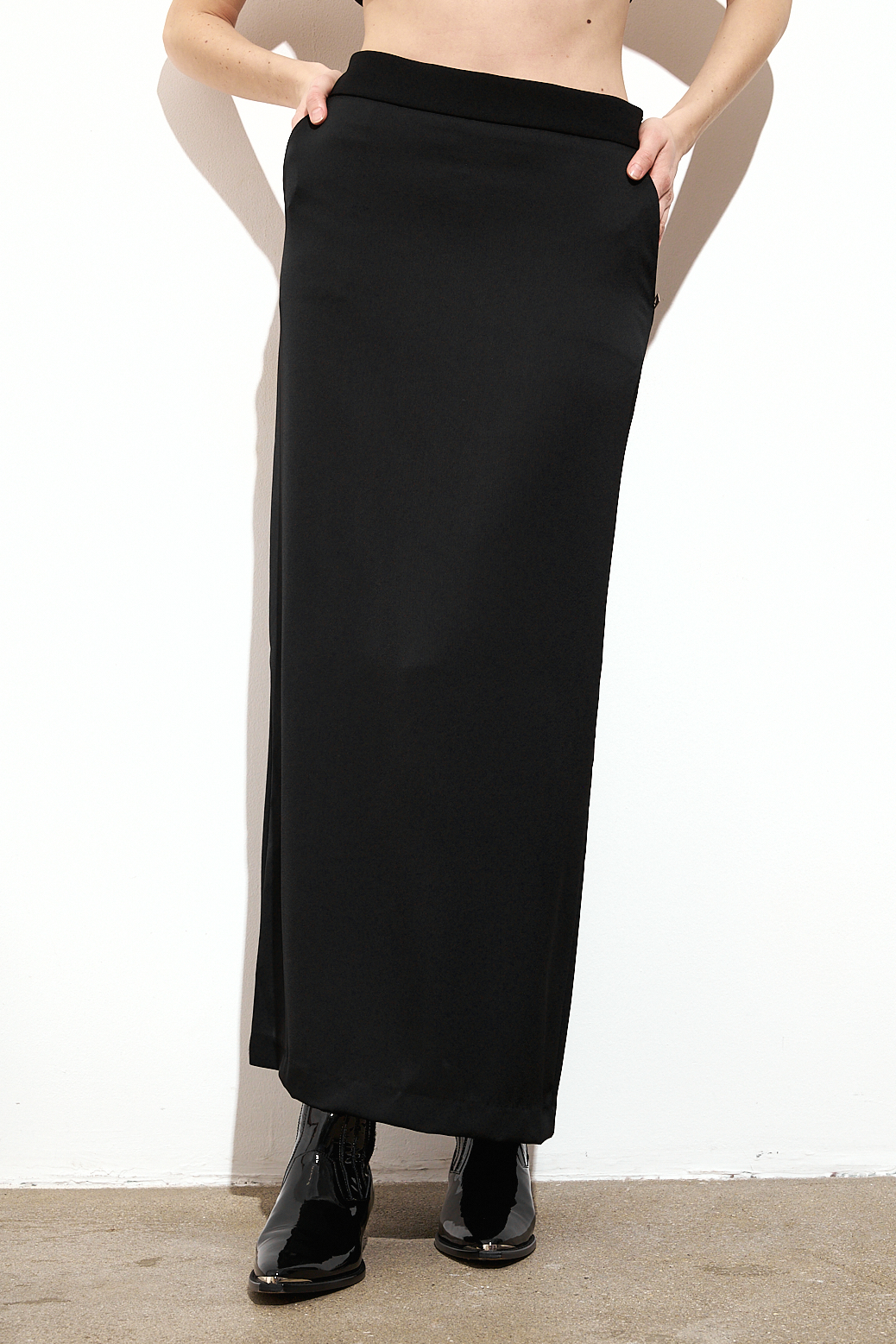 MEME ROAD Юбка прямого кроя длины макси