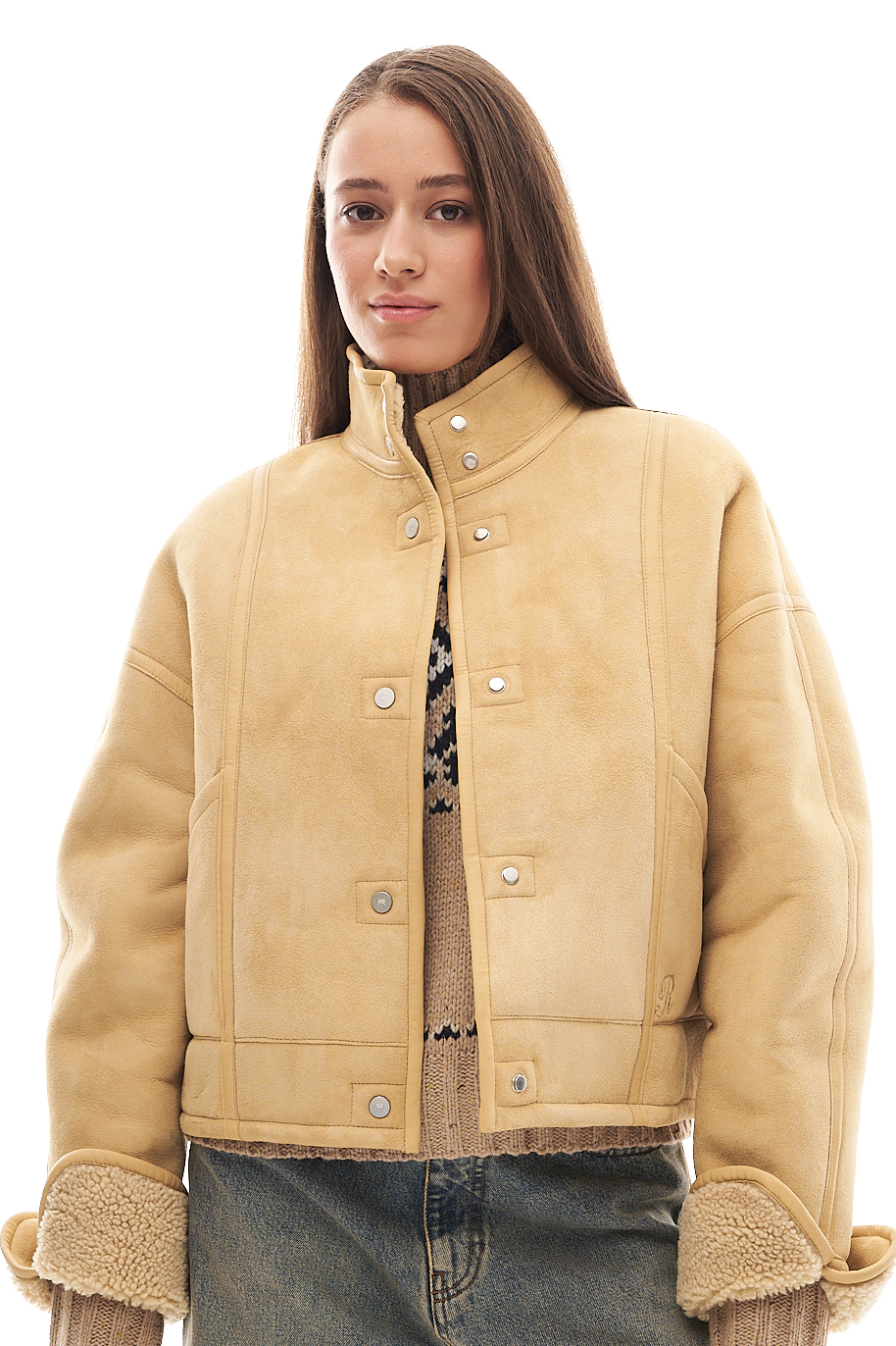 ROSEANNA  Дубленка-авиатор из натуральной овчины