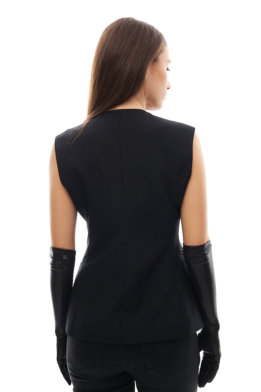 ROSEANNA  Жилет JESSIE с фигурной линией ворота