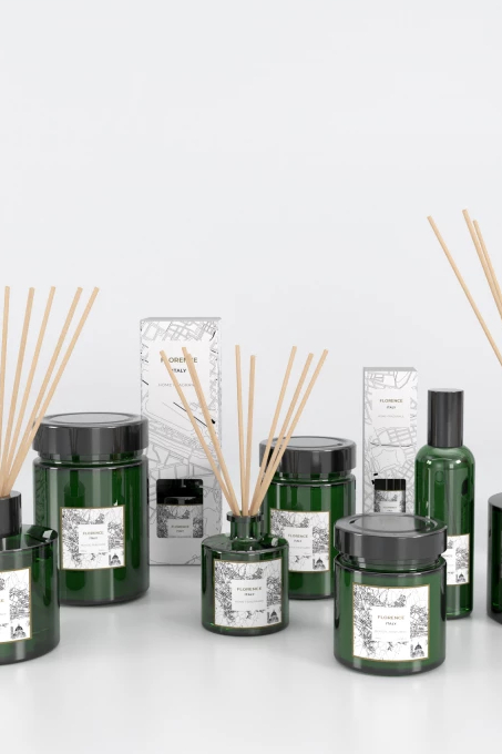 VILA HERMANOS  Apothecary Cities green свеча Palermo