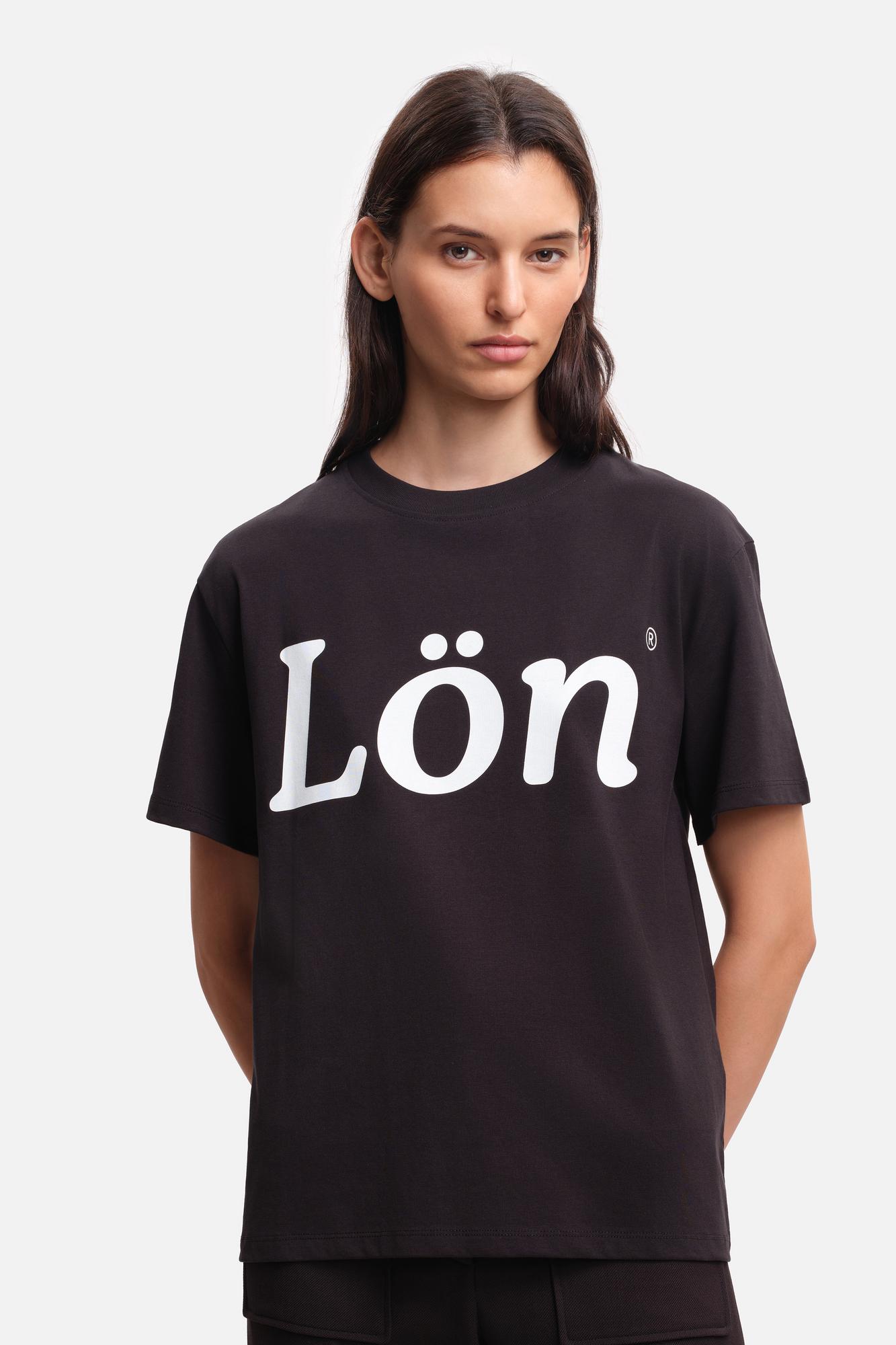 MARGAUX LONNBERG Футболка свободного кроя с фирменным принтом