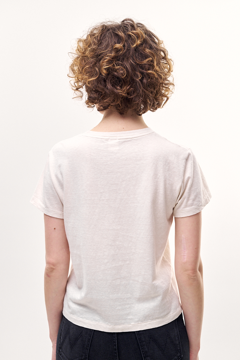 RE/DONE Футболка из органического хлопка с принтом в винтажом стиле