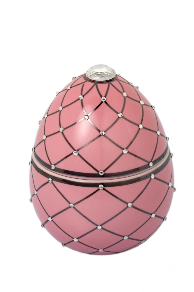 LADENAC Milano Свеча Bois de Russie Rose silver stripes