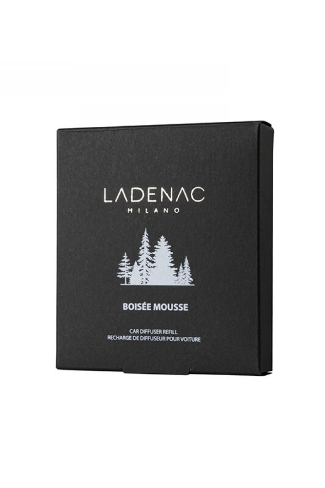 LADENAC Milano Сменные блоки для диффузора авто, Boisee Mousse (2шт)