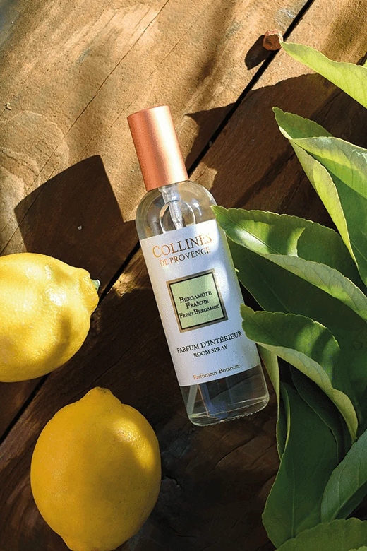 COLLINES DE PROVENCE Спрей ароматический Fresh Bergamote