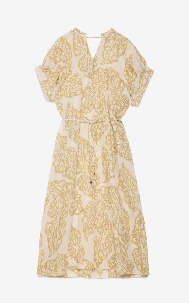 OTTOD'AME Платье из воздушного батиста с флористическим узором