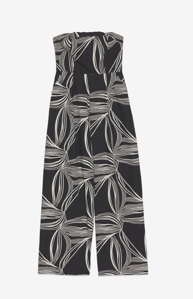 MEME ROAD Комбинезон корсетного типа с флористическим рисунком