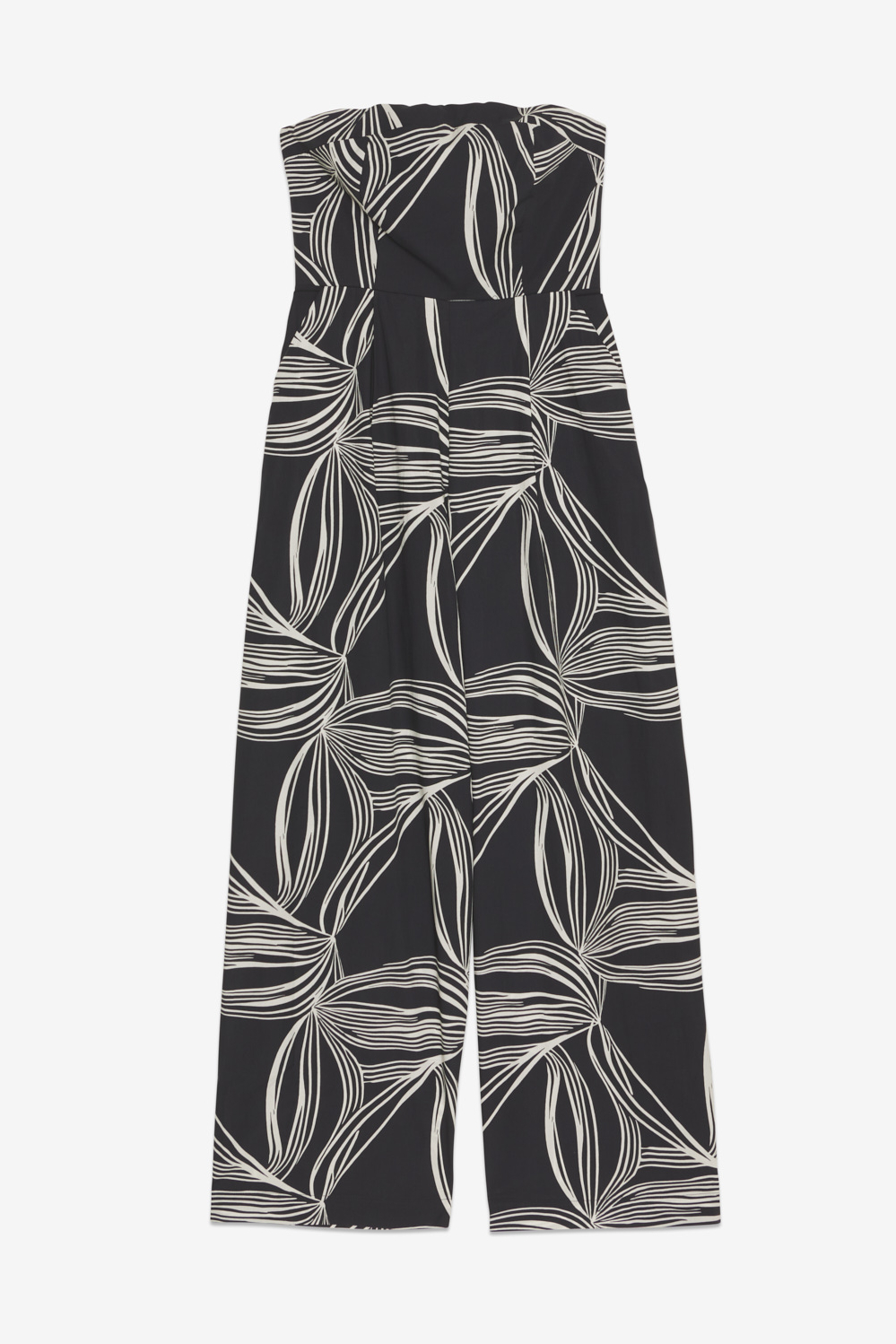 MEME ROAD Комбинезон корсетного типа с флористическим рисунком