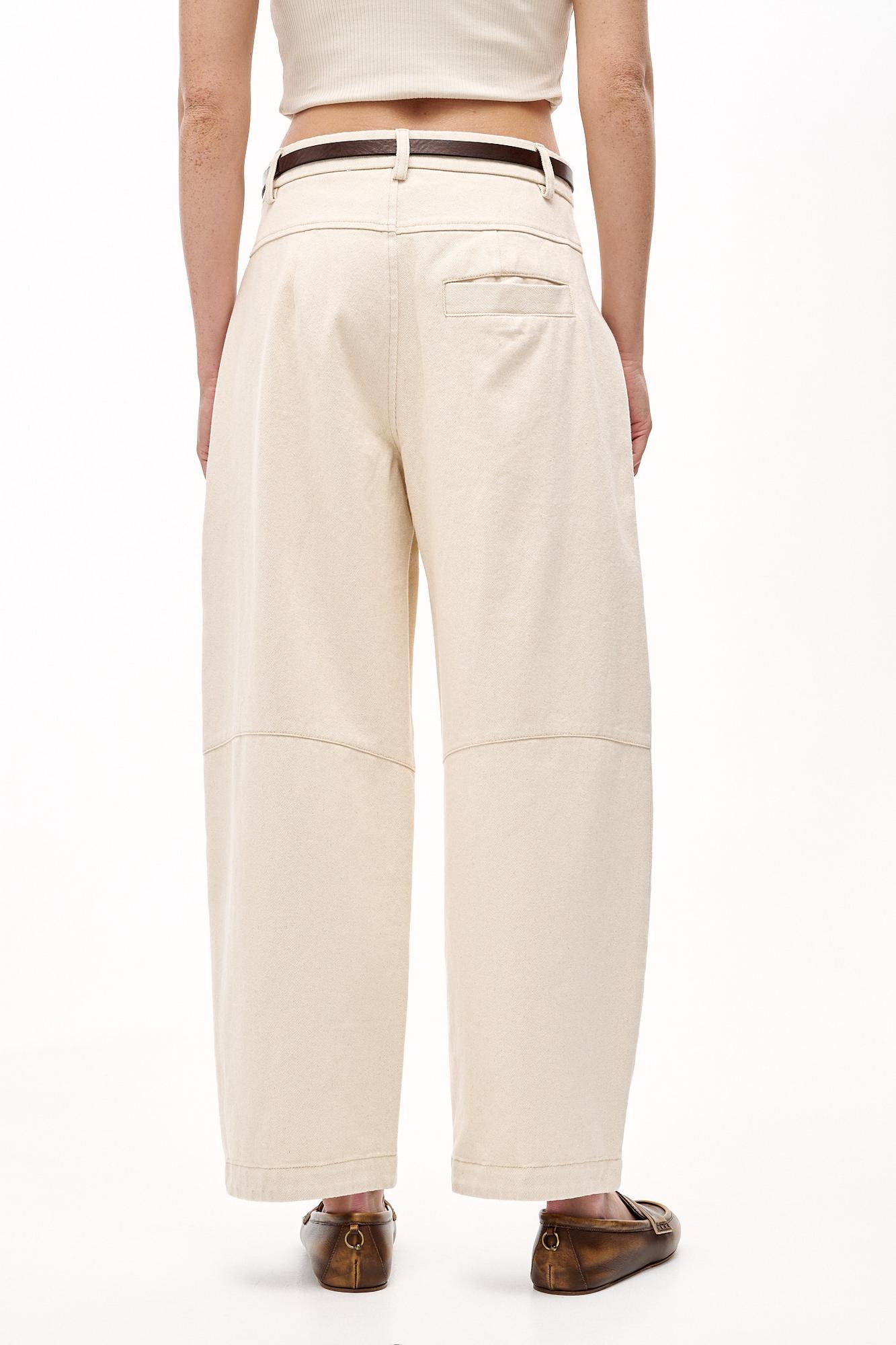 TELA Брюки COSMO из органического хлопка натурального оттенка