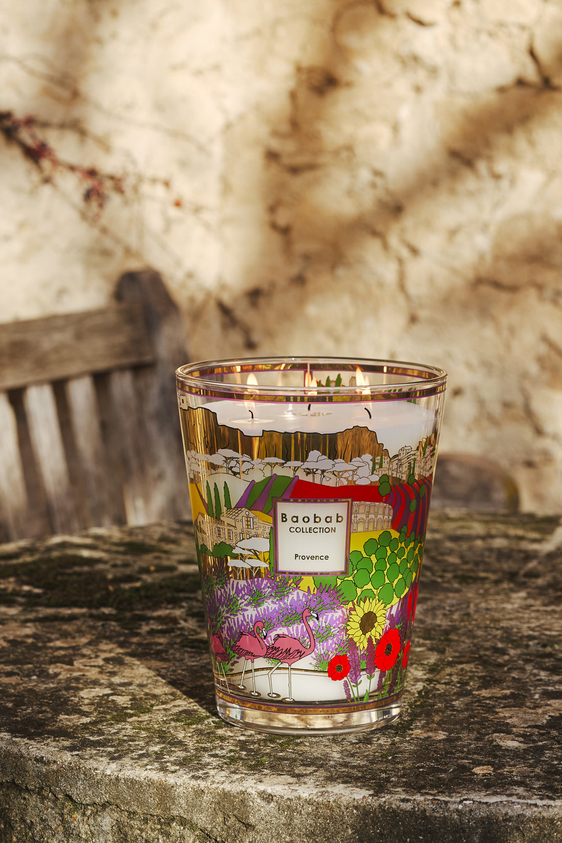 BAOBAB Свеча ароматическая Provence: фенхель, лаванда, амбра