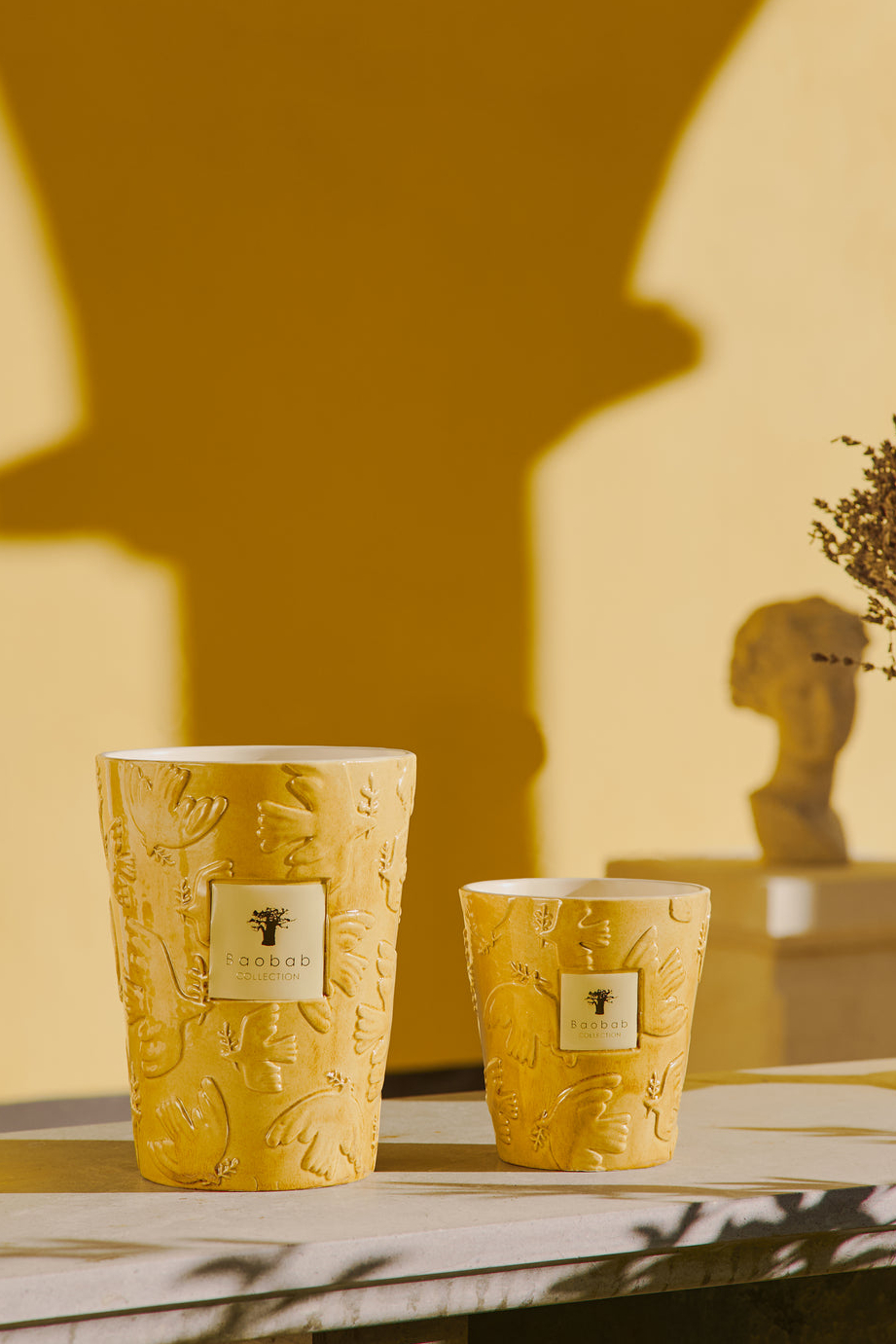 BAOBAB Свеча ароматическая Dove: бергамот, зеленый чай, мускус