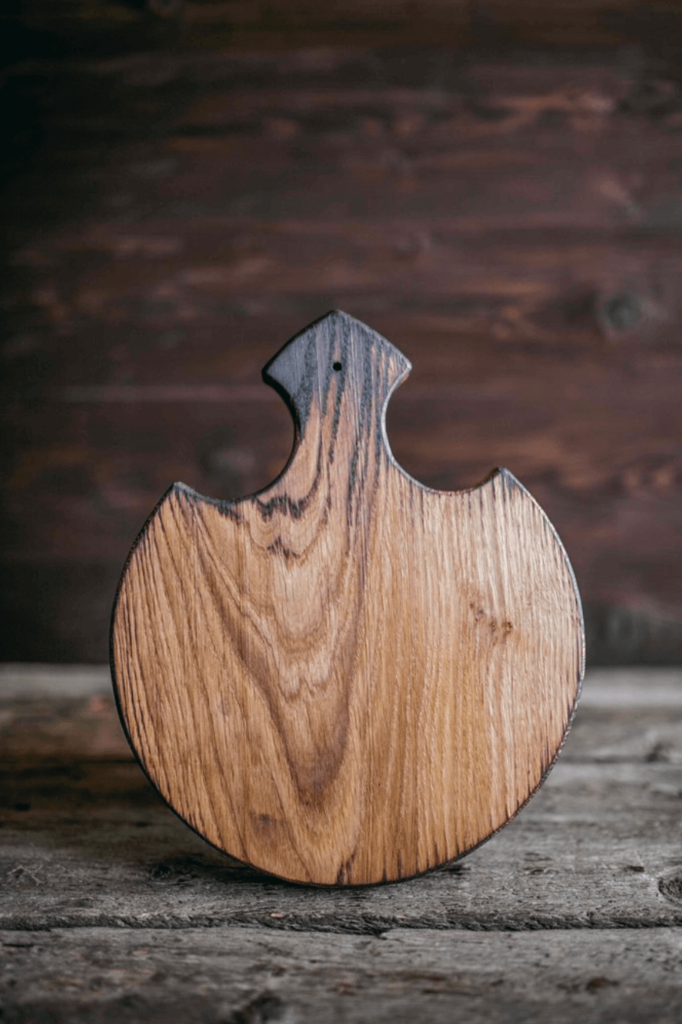 Доска для подачи дизайнерская светлая 2