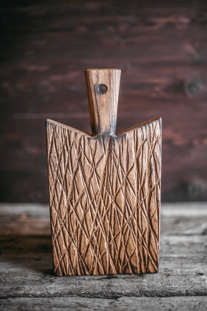 Доска для подачи дизайнерская шероховатая 15