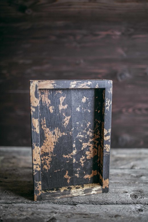 Ящик двухцветный