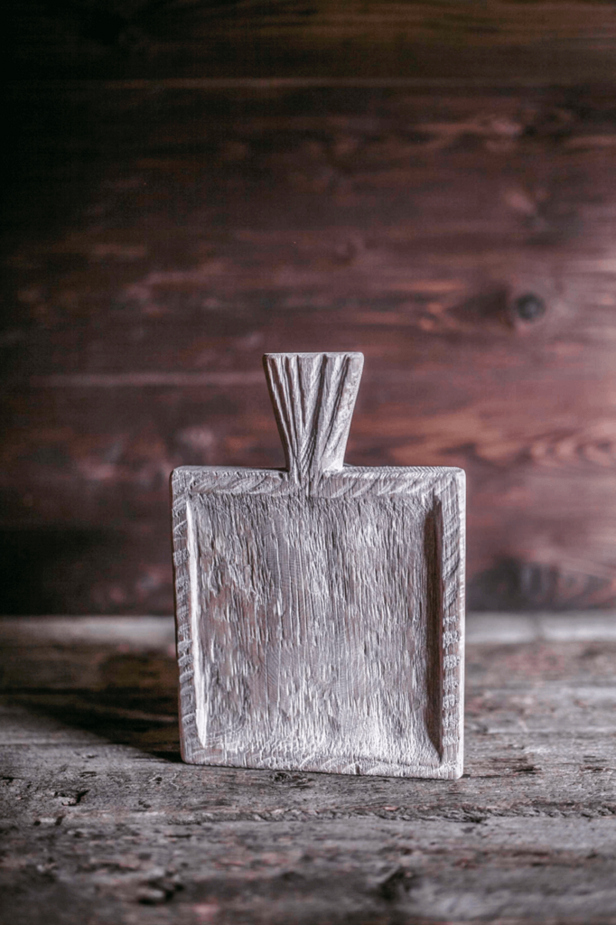 Доска для подачи дизайнерская дуб 3