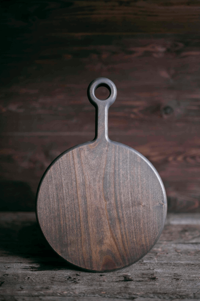 Доска дизайнерская круглая дуб