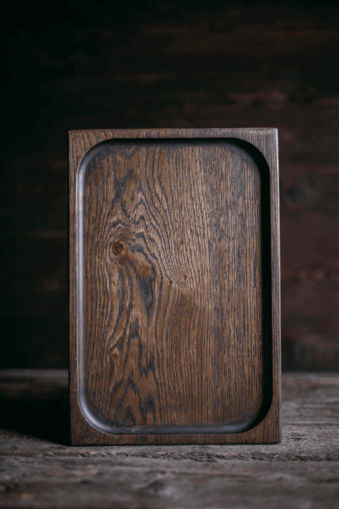 Доска для подачи прямоугольная дуб