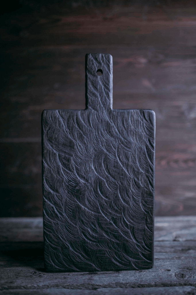 Доска дизайнерская шероховатая dark