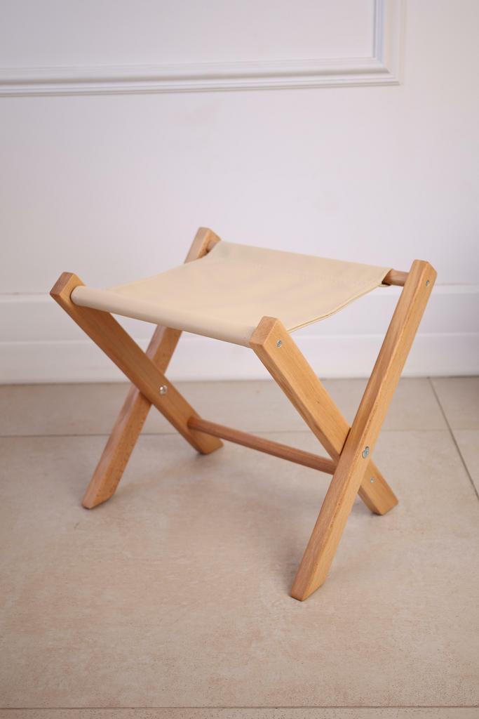 Подставка под сумку, Dikiy Les бук, бежевая экокожа 00