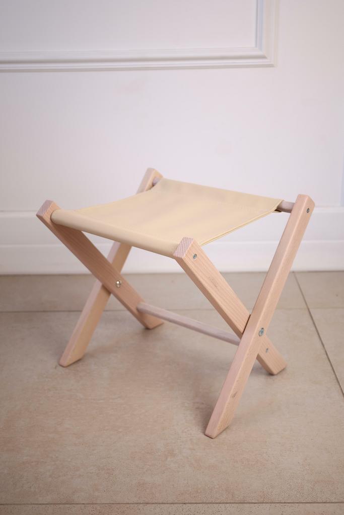 Подставка под сумку, Dikiy Les бук, цвет беленый бук, экокожа 04