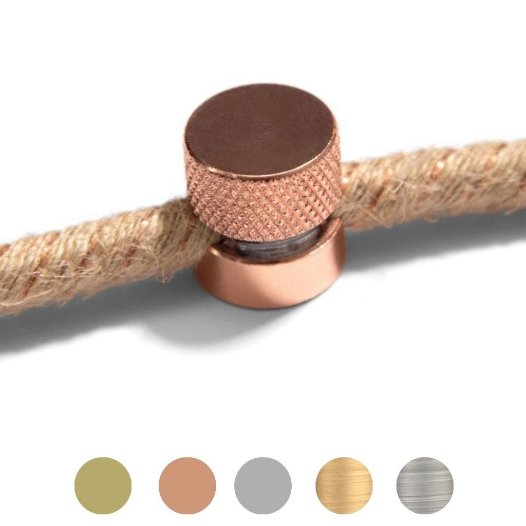 Крепёж фиксатор провода декоративный для наружной проводки металлический