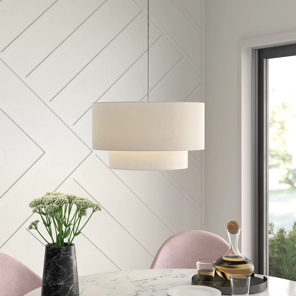 Светильник подвесной с абажуром HL4526PL