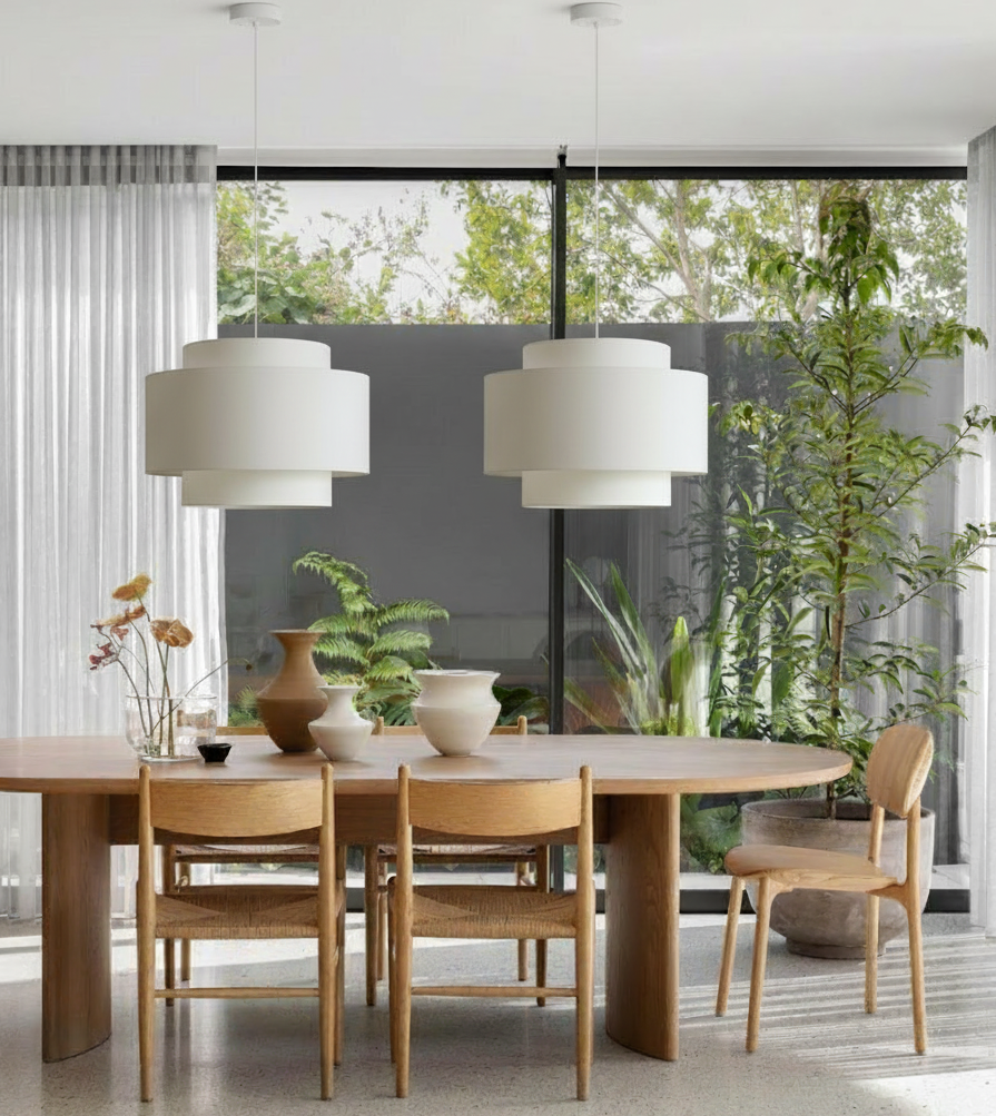 Светильник подвесной с абажуром HL3M