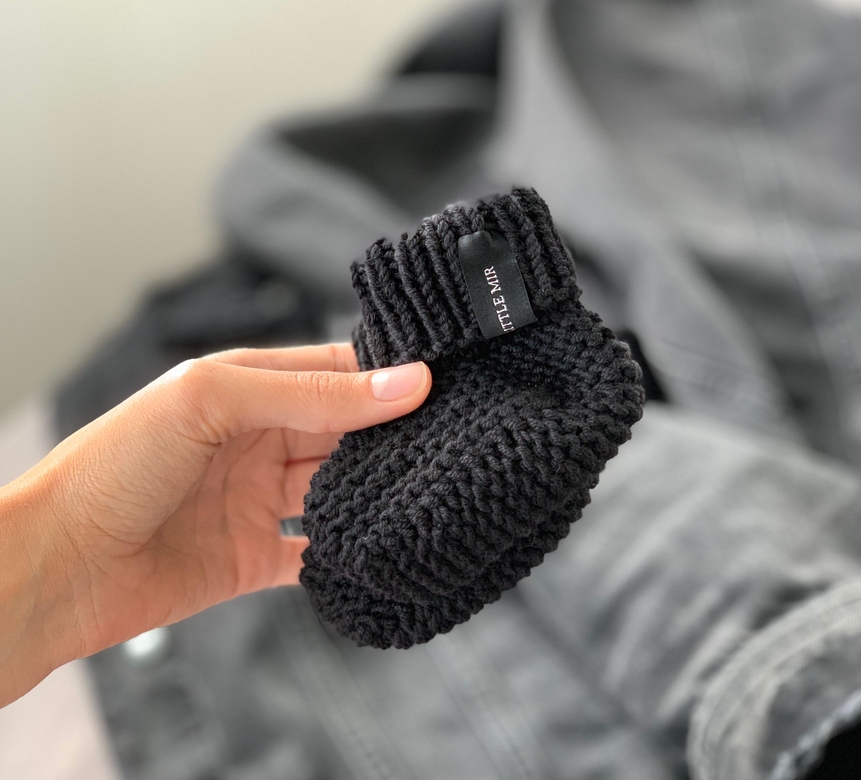 Пинетки с заворотом