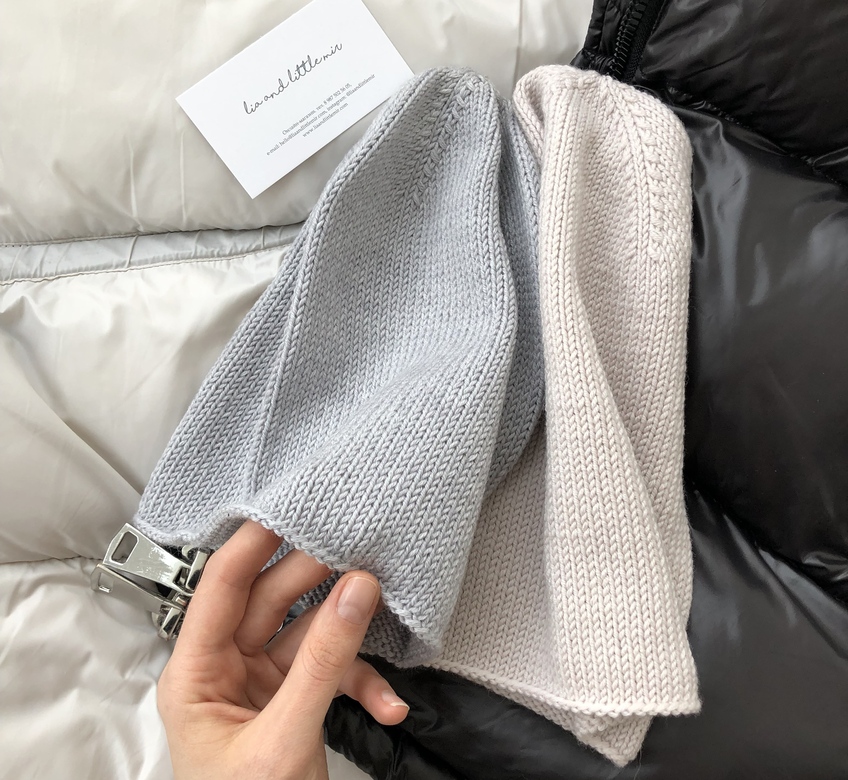 Удлиненная шапка взрослая