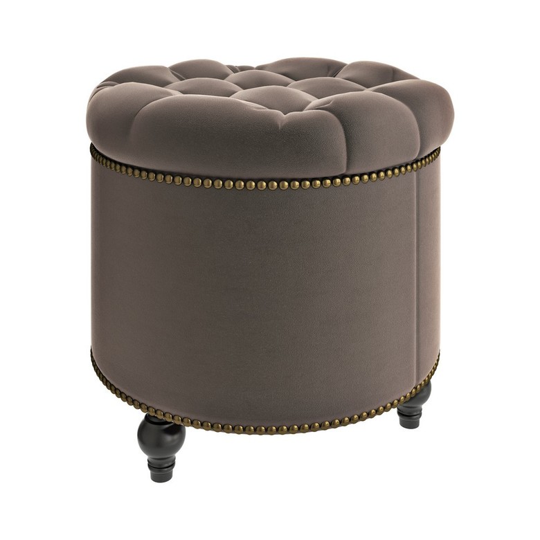 ПУФ ОТКРЫВАЮЩИЙСЯ коричневый M01-BKG-E18