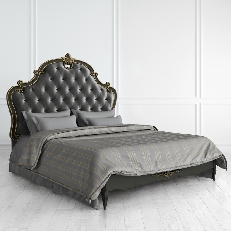 Кровать с мягким изголовьем 160*200  R536