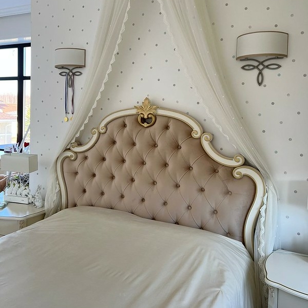 Кровать с мягким изголовьем 120*190 R532-K02-G-B01