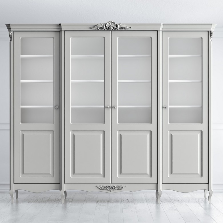 БИБЛИОТЕКА 4 ДВЕРИ APs184-K04-S