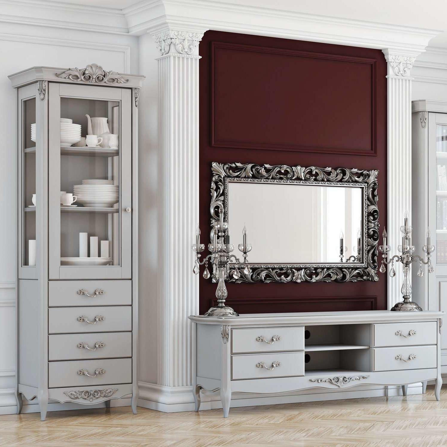 ВИТРИНА СТЕКЛЯННАЯ APs489E-K04-S