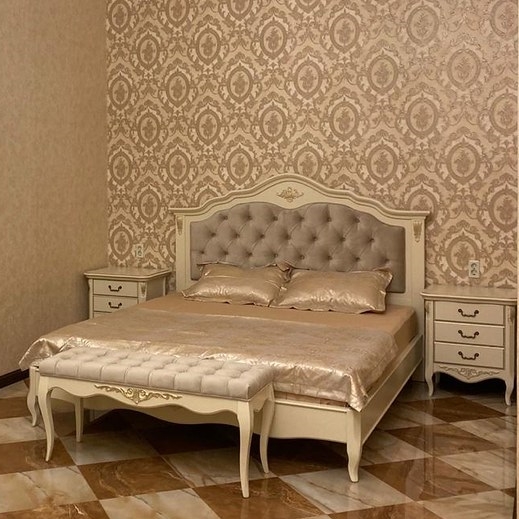 КРОВАТЬ С МЯГКИМ ИЗГОЛОВЬЕМ 160*200 A316