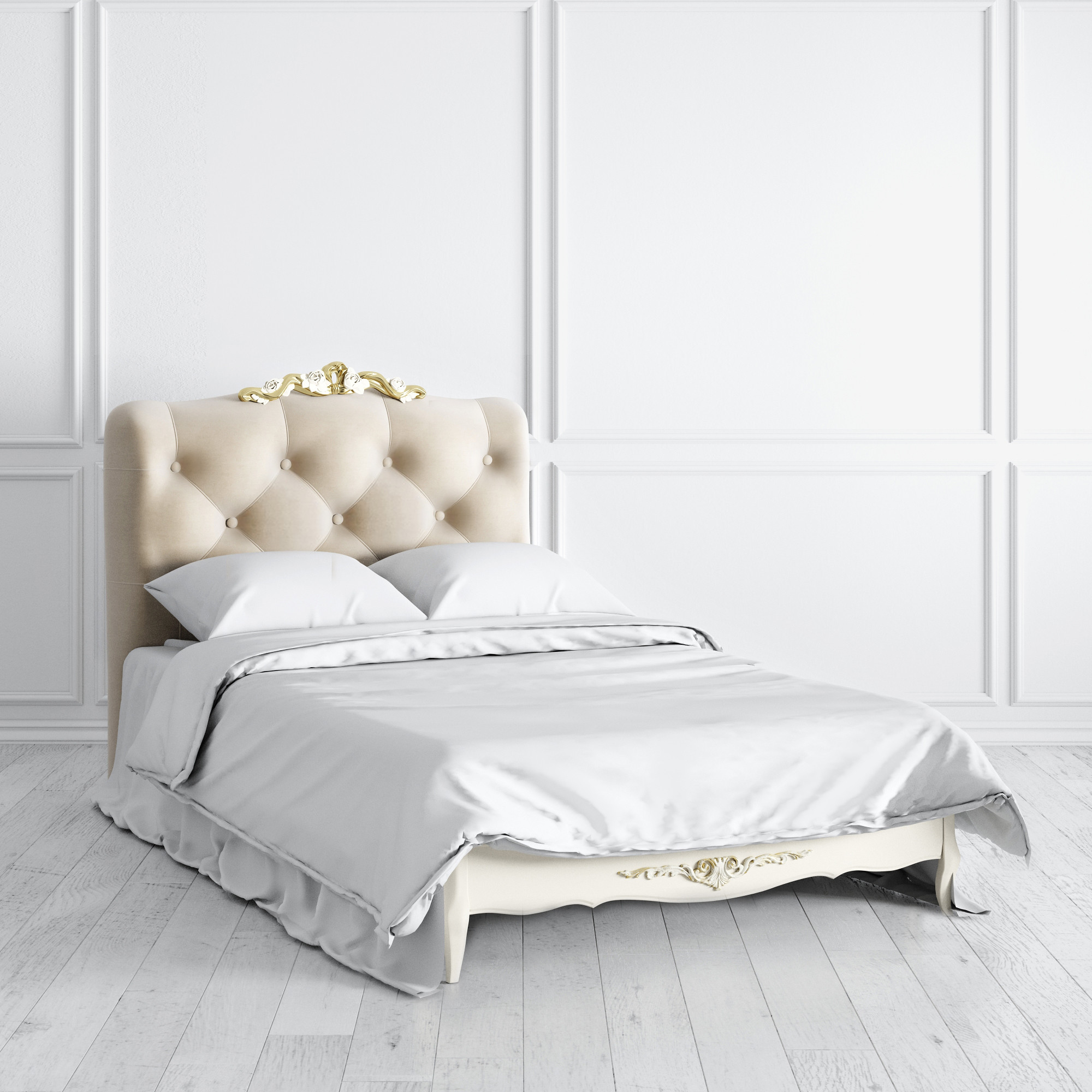 КРОВАТЬ С МЯГКИМ ИЗГОЛОВЬЕМ R712D 120*200