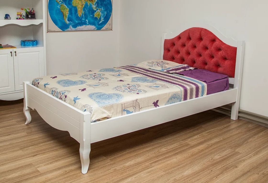 КРОВАТЬ С МЯГКИМ ИЗГОЛОВЬЕМ 90*200