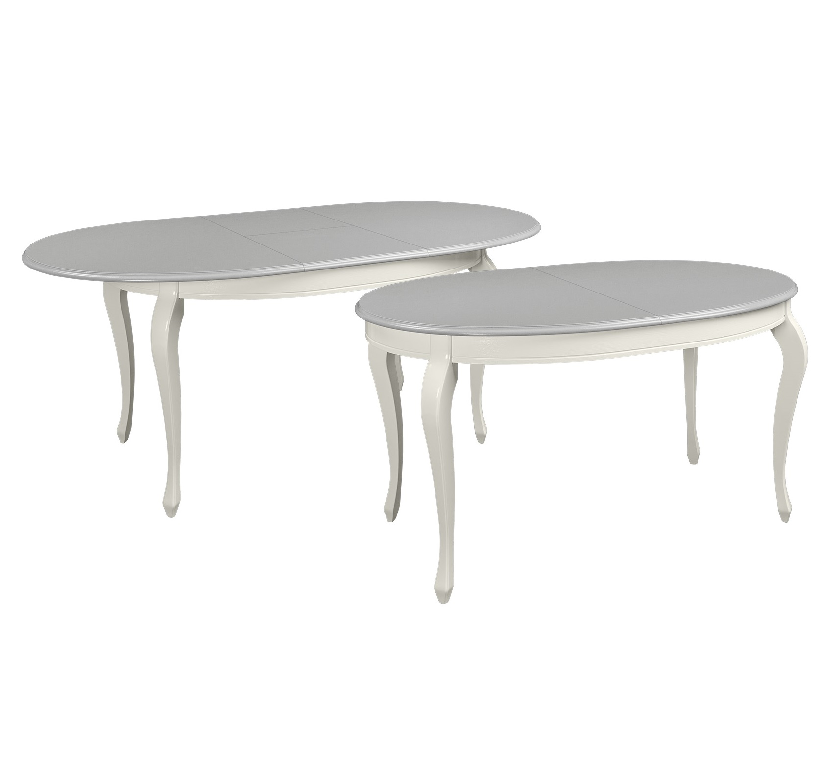 Стол овал раскладной    D.1300/1680*800